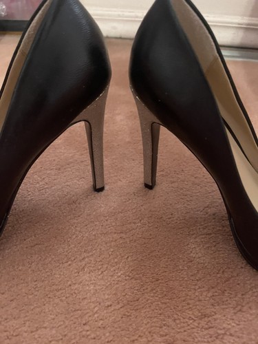 Scarpe con tacco Charles by Charles David donna taglia 6 nere con texture argento - Foto 12 di 12