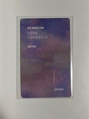BTS JUNGKOOK Love Yourself World Tour NEW YORK DVD Official BTS JUNGKOOK Love Yourself World Tour NEW YORK DVD Official