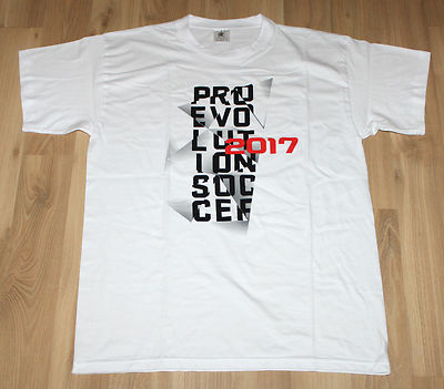 PES Pro Evolution Soccer 2017 Promo T-Shirt from Gamescom 2016 Size M
