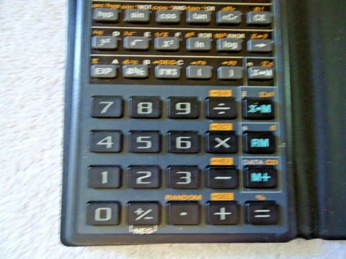 Vintage Sharp EL-520D Twin Power Scientific Calculator " GREAT COLLECTIBLE ITEM - Picture 5 of 8