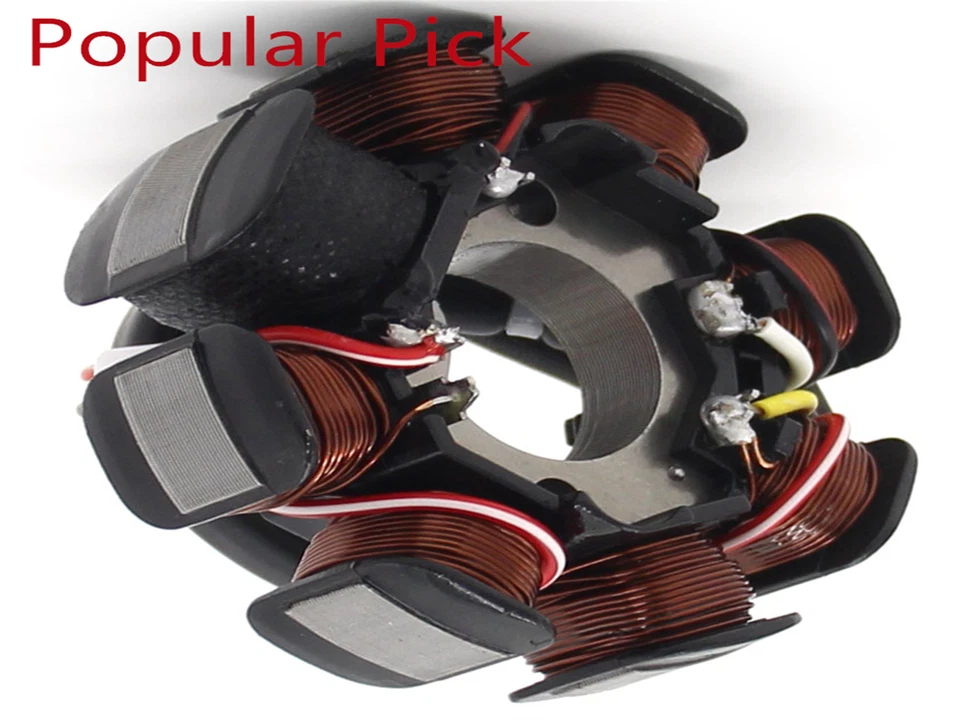 Bobina de estator generador magnético 77039104000 para KTM 250 EXC-F SEIS DÍAS 2008-2010 Foto 4 de 4