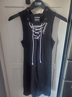HEADRUSH Casual Short Sleeve Bodycon Mini Dress