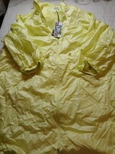 Women's Cinched Waist Hooded Jacket - Future Collective Yellow Size 3x