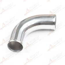 US 2.75" 70mm OD 90 Degree Aluminum Turbo Intercooler Pipe Tube Tubing L=300mm