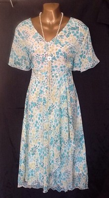 empire line tea dress