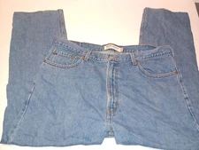 Levi's 505 Size 40x30 Blue Jeans Mens Pants Straight Leg Regular Fit Denim Jeans