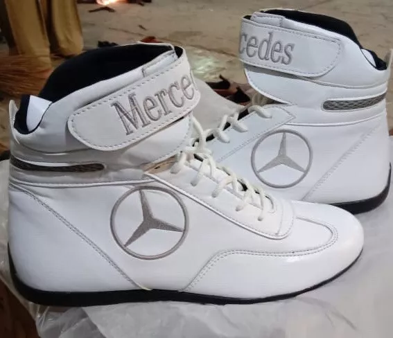 Mercedes kart racing shoes Karting race boots All Sizes W Free