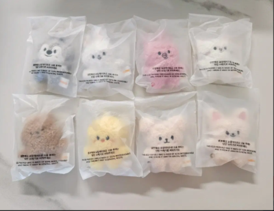 stray kids 5'CLOCK ハンクォッカぬいぐるみ 服 マイクロ StrayKids SKZ 5'CLOCK SKZOO KEYRING MICRO Ver / SKZOO DOLL