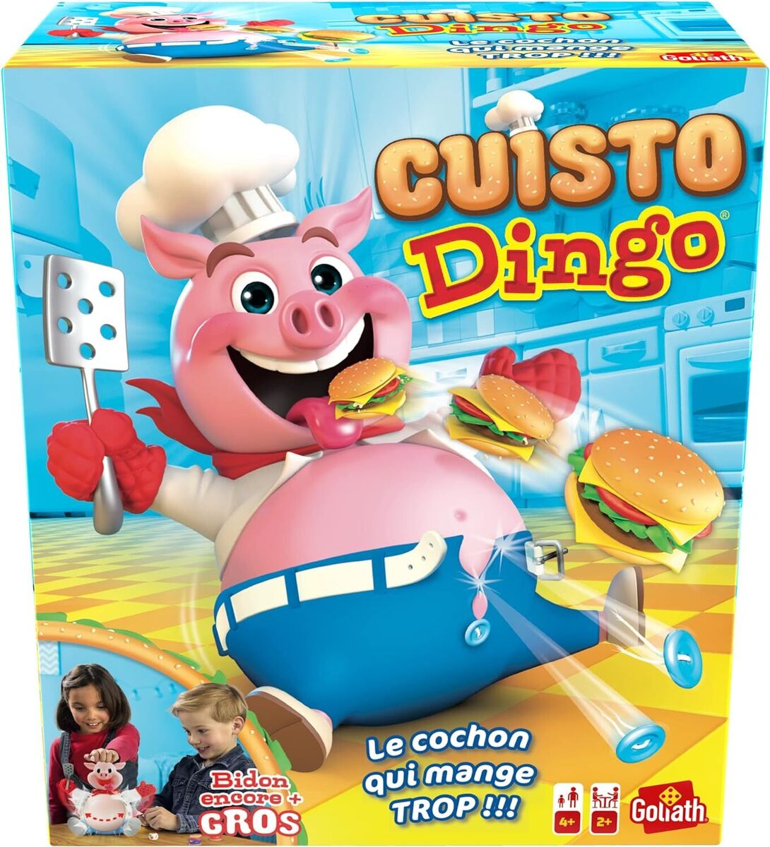 Cuisto Dingo Jeux de Société Rigolo Jouets Enfants Amusez-vous