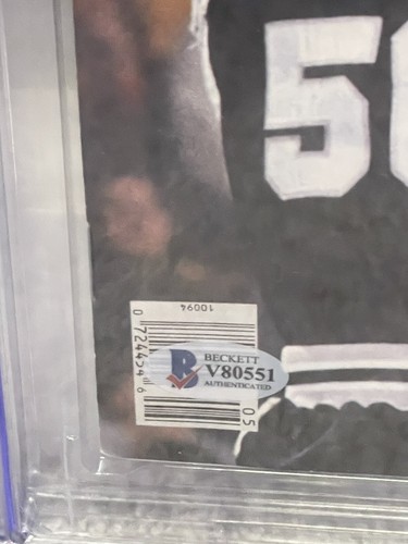 David Robinson Autogramm Sports Illustrated CGC 8.0 Kiosk 29.01.90 Beckett - Bild 2 von 4