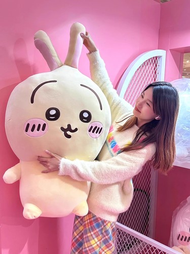 Chiikawa Big Plush Doll Hachiware Usagi Soft Pillow Cushion Stuffed Toys 80cm - Picture 17 of 20