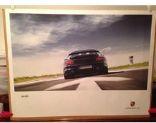 Porsche 911 GT2 Rear Factory Car Poster Out of Print FREE SHIPPING. Own It!!