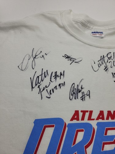 Atlanta Dream WNBA 2008 handsigniertes Gründer Fan Shirt Basketball Damen 2XL - Bild 4 von 14