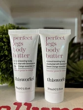 2x ThisWorks Perfect Legs Body Butter • 1 Fl Oz • Without Box