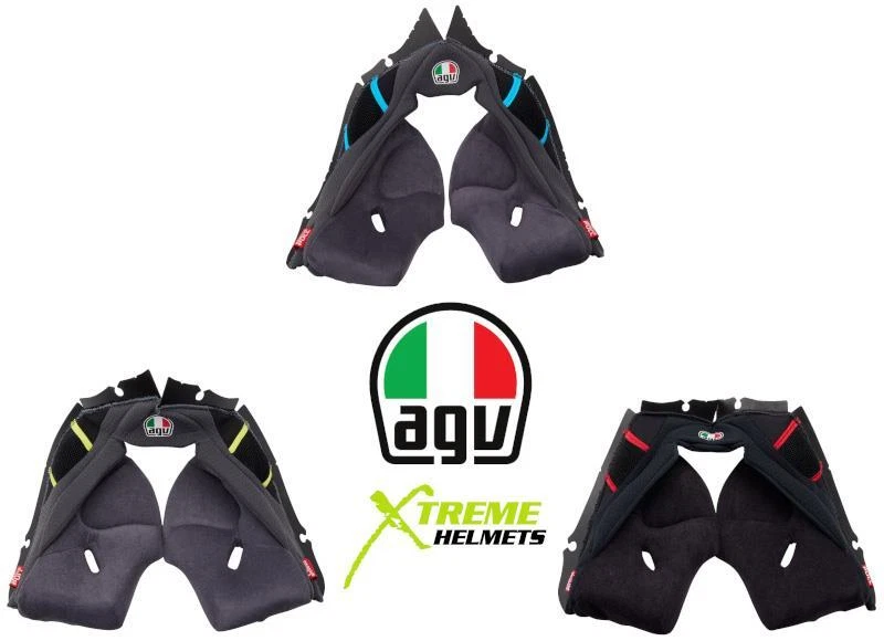 agv corsa cheek pads Corsa-R Top Pad Grey FREE UK Delivery, FREE 365 Day Returns The cheek pads are interchangeable within shell size only AGV Pista GP RR Cheek