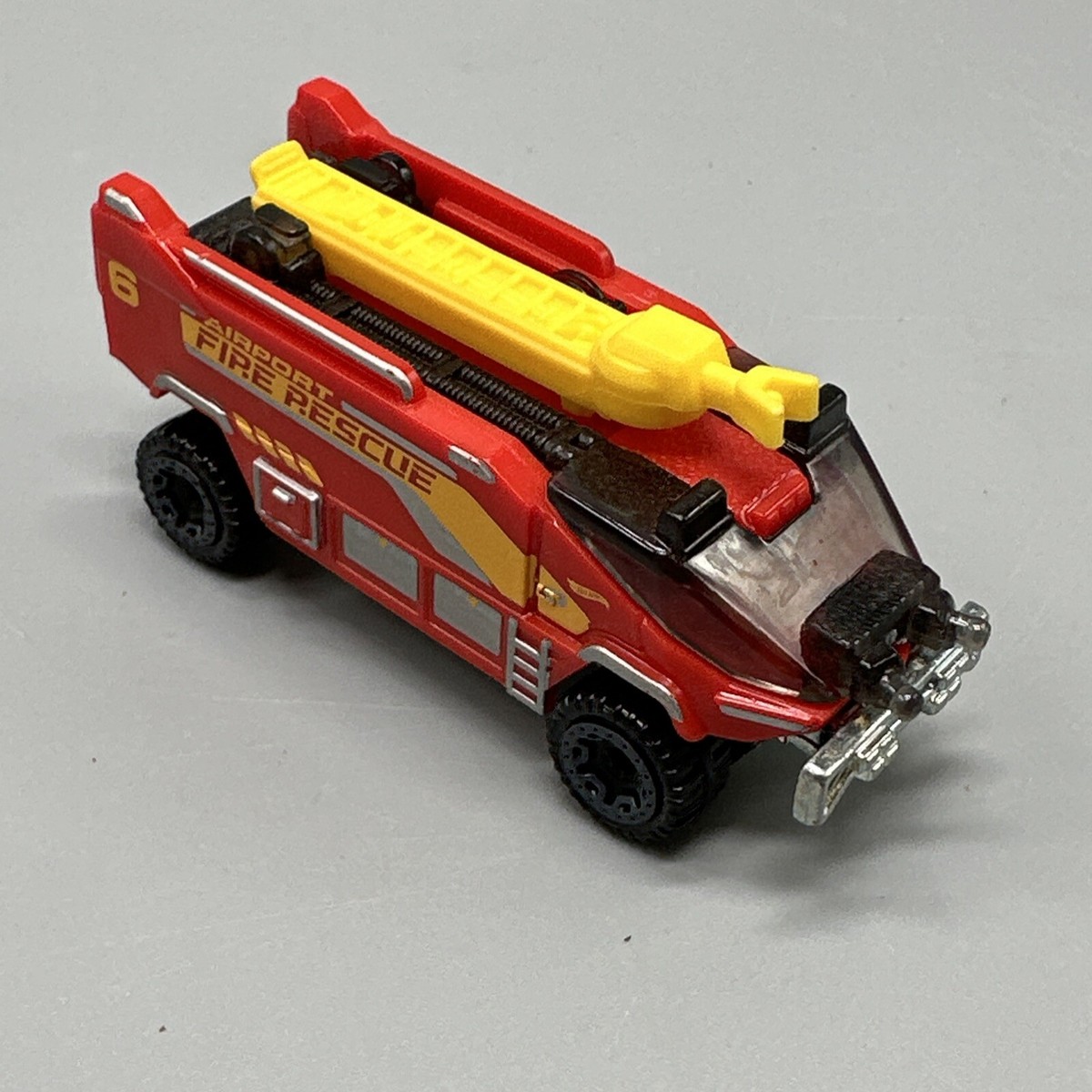 Hot Wheels – Airport Rescue – Fabriqué En France – Rare – Échelle 1:64