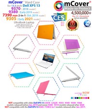 mCover  HARD Shell CASE for 13" Dell XPS 13 9370 2018 9380 9305 2021 models