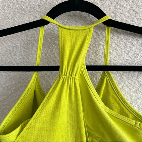 Lululemon Women's Lime Green No Limits Sports Bra Tank Top Size 8 - Picture 12 of 12
