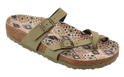 BIRKENSTOCK Mayari 1020356 Faded Khaki VEGAN Birko Flor normale Weite - Bild 2 von 9