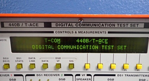 T-COM 440B / T-ACE Digital Communications Test Set w/ Opts 4, 5, 6 - Picture 2 of 13