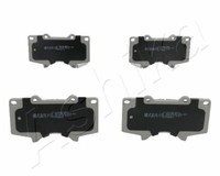 Ashika 50-02-205 Bremsbelagsatz, Scheibenbremse Vorne FüR Mitsubishi Toyota