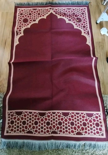 Juego de alfombra de oración islámica con cuentas Tasbih juego de regalo para musulmanes - Imagen 5 de 5