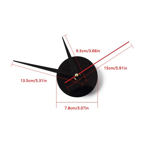 DIY Wall Clock For Home Office Frameless Modern 3D Wall Silent Clock Decoration - Picture 4 of 16