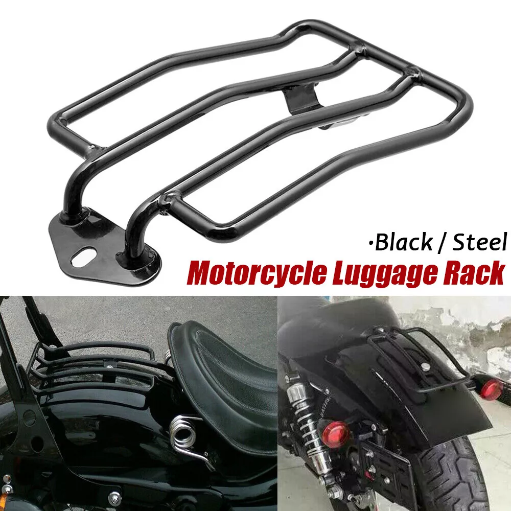 Motorcycle Solo Seat Luggage Rear Fender Rack For Harley Sportster