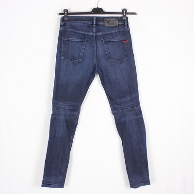 DIESEL D-STRUKT Men Jeans Size W29 L30 Tapered Slim Fit Zip