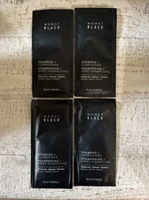 4x Monat BLACK Shampoo and Conditioner - 10 mL Samples (All 4 Included!)
