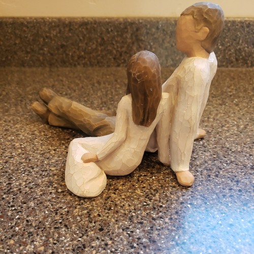 New W/O Box~Willow Tree~☆FATHER & DAUGHTER☆LTD EDITION~HAND PAINTED~SUSAN LORDI - Picture 5 of 12