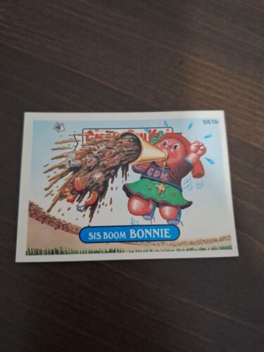 Garbage Pail Kids OS14 GPK 14th Series Sis Boom Bonnie Card 551b - Picture 2 of 6
