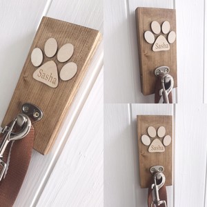dog lead holder personalised