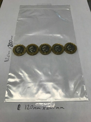 Zip Keep Bag Grip Self Seal Small Large Clear Color Print Plastic Zipper Baggy - Bild 483 von 537