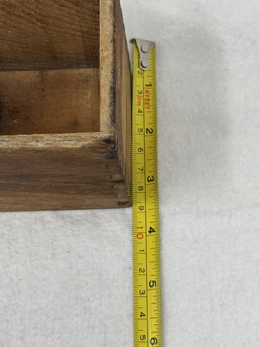 Bloque formador de mantequilla de madera primitivo de principios de 1900 vintage usado - Imagen 3 de 13