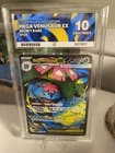 Pokemon Mega Evolutions Venusaur EX Secret Rare #155 ACE  10 Mint 🐸