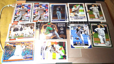 11 CARD TARIK SKUBAL ROOKIE + BASEBALL CARD LOT DONRUSS OPTIC,TOPPS,MOSAIC,SCORE