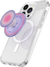 Phone Grip for Magsafe with Kickstand, Magnetic Stand, Swappable Top, Secure Hol