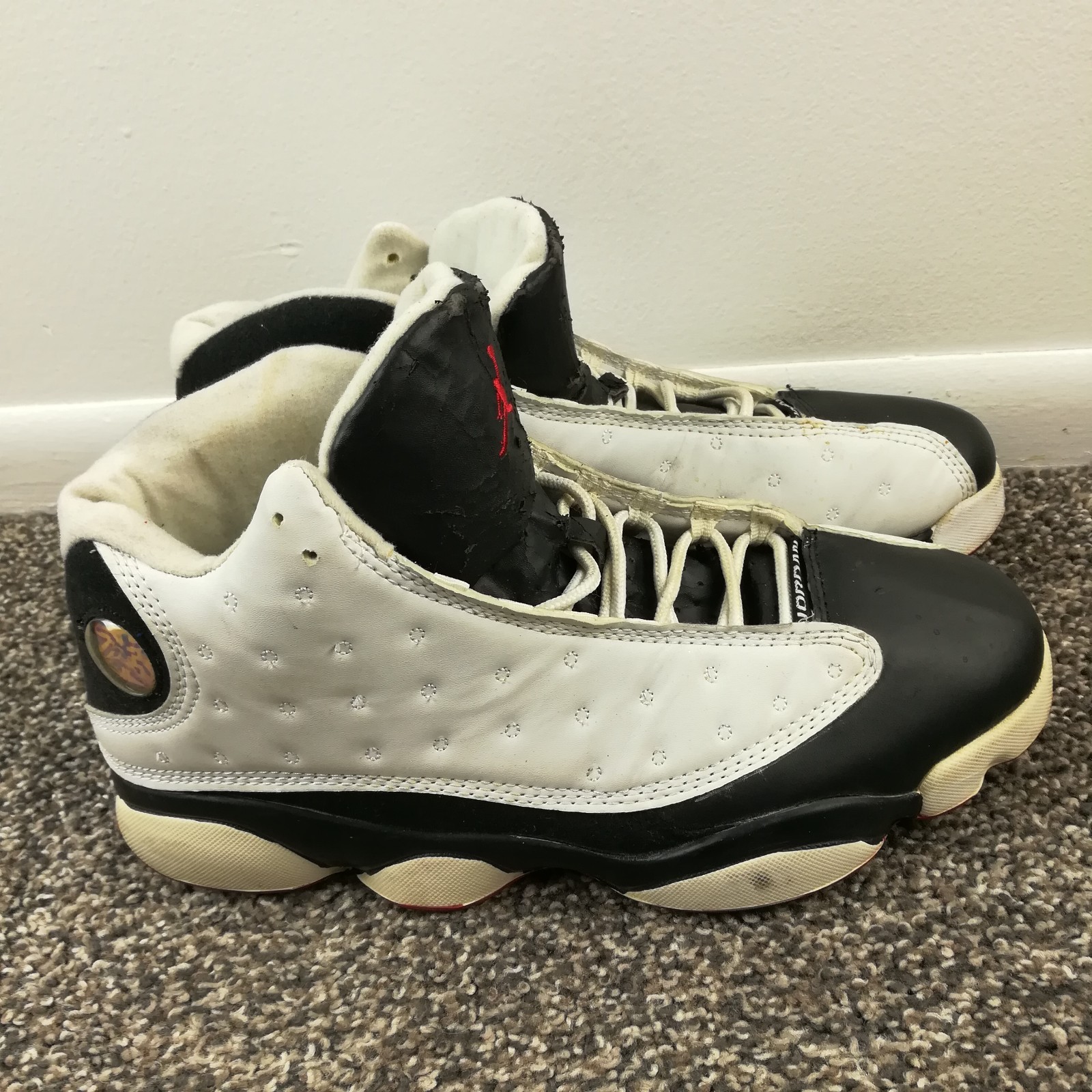 Nike Air Jordan 13 Retro He Got Game 2008 Mens 11 White Black 310004-106