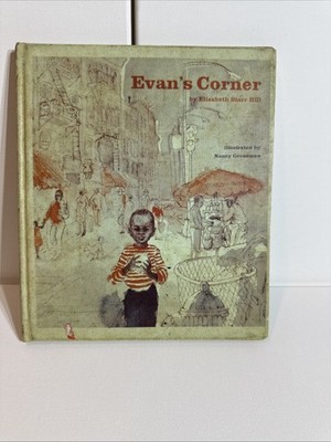 Evan's Corner By Elizabeth Starr Hill 1967 Hardcover with Dustjacket VTG 1st Ed