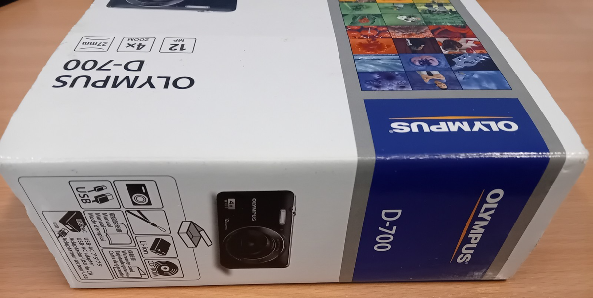 Olympus D D-700 12.0MP Digital Camera - Black for sale online | eBay