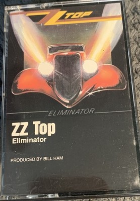 ZZ Top Eliminator Cassette Tape 1980s Hard Rock 1983 Sharp Dressed Man VG TESTED