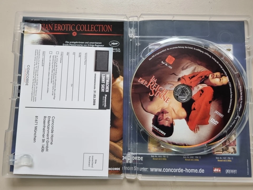 Im Reich der Sinne & Im Reich der Leidenschaft auf DVD Asian Erotic Collection - Bild 3 von 4