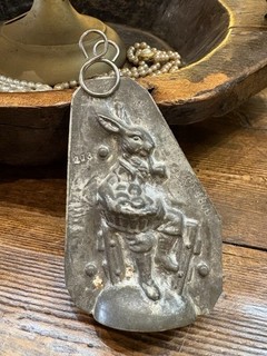 Antique Eppelsheimer Chocolate Mold Rabbit Motiff #4308