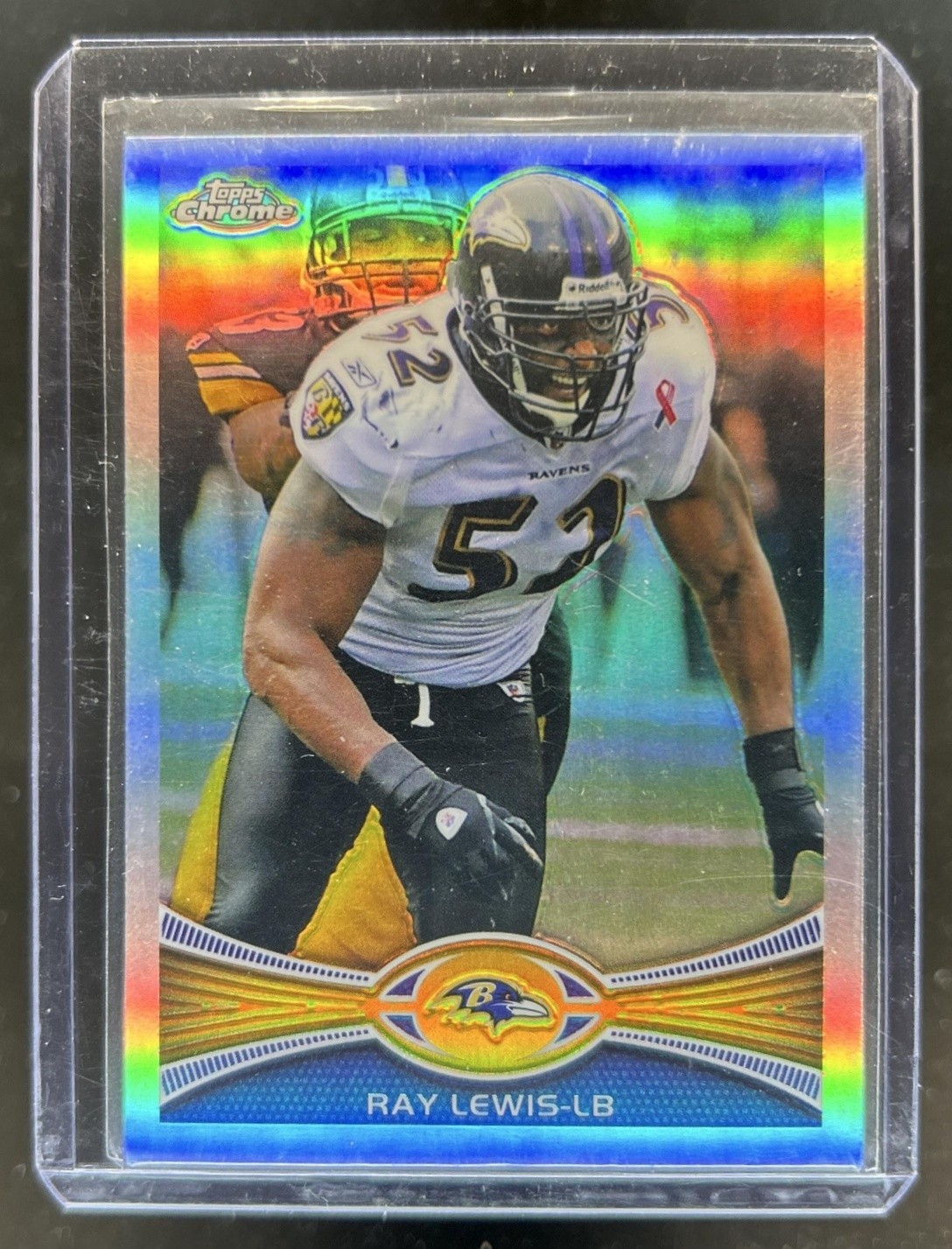 2012 Topps Chrome Ray Lewis Refractor #121 Ravens