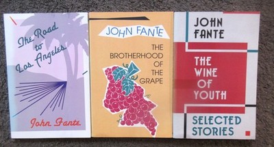 LOT OF 3 JOHN FANTE REPRINTED PAPERBACK BOOKS 2002 ECCO EX+ COND.