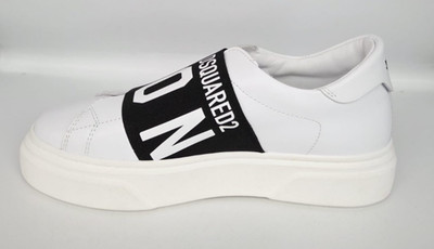 Dsquared2 Icon White & Black Women's Sneakers Shoes