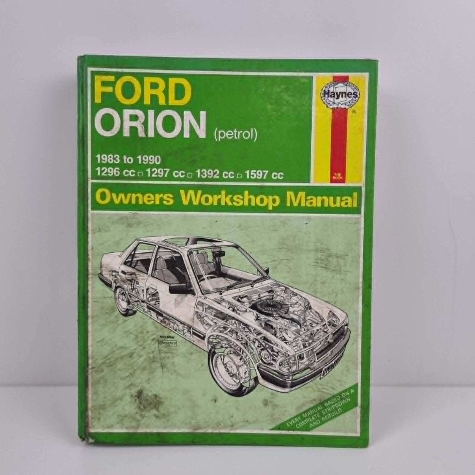 1983 to 1990 FORD ORION (petrol) • 1993 HAYNES Car Owners Workshop Manual #1009