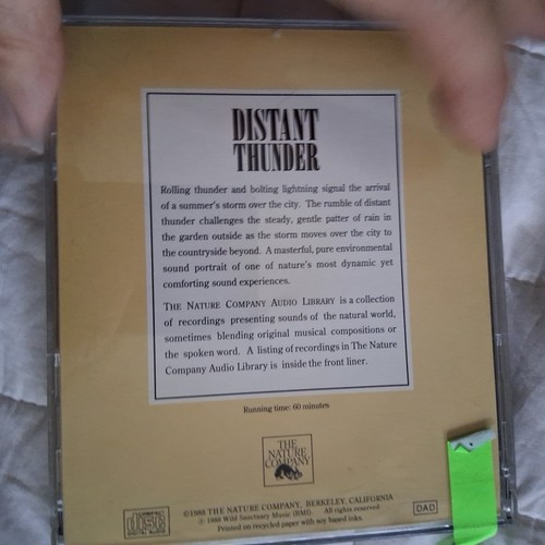Distant Thunder - Environmental Sounds - CD Very Good - Imagen 2 de 4