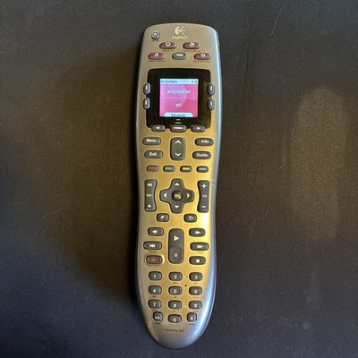 Logitech Harmony 650 Universal Remote Control  Silver Tested 